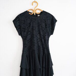 Vintage Jessica Howard  Black Dress